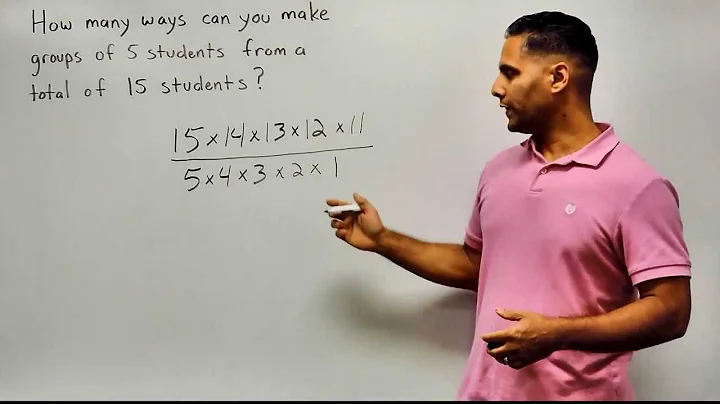 Probability - Combinations - Using The nCr Equation