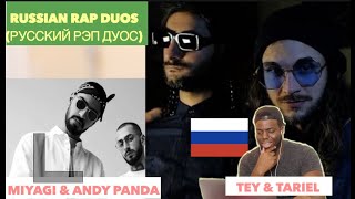 (RUSSIAN RAP REACTION )MIyagi & ANDY PANDA where are you  | Чёрная вдова - Tey & Tariel(Official)