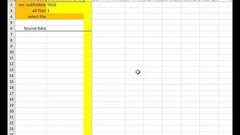 Parsing data from many excel files to one and get structure.