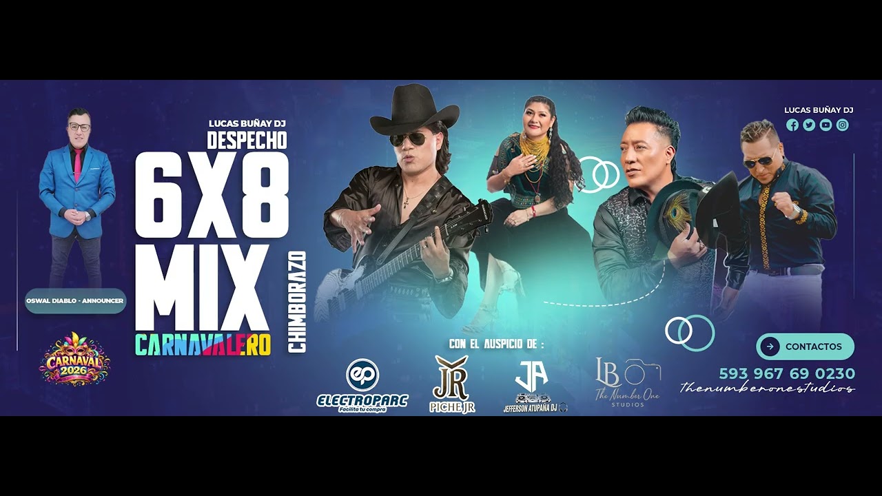 Mix Carnavalero 6x8   2026 Lucas Buñay Ft Oswal Diablo