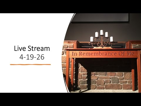 Sunday Service 4/19/26