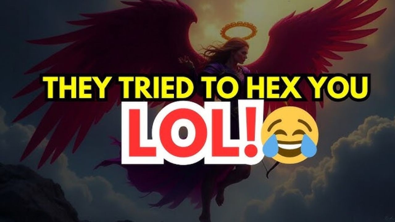 THEY PAID WITCHES TO DESTROY YOU... YOUR GUARDIAN ANGEL SMIRKED LIKE 