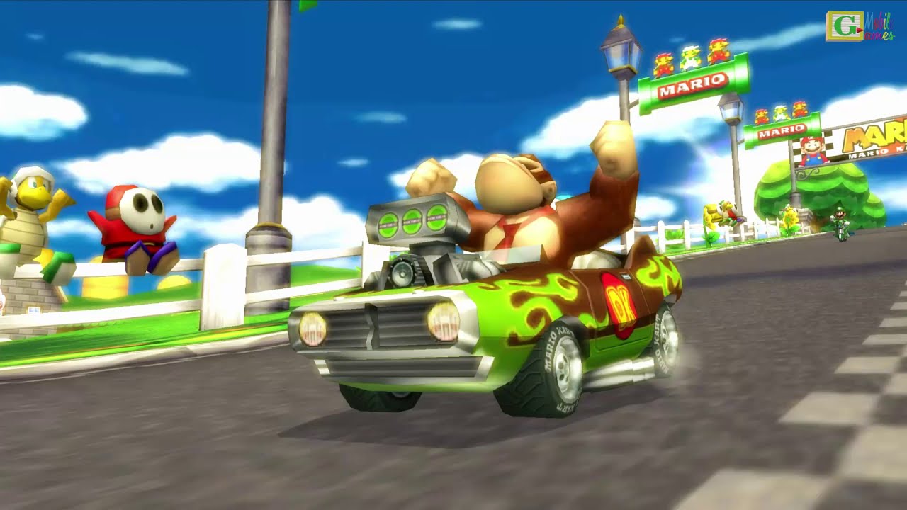 Mario Kart Wii - Donkey Kong No1, 150cc Flower Cup Race (Video Games)