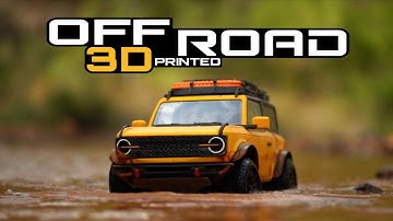 OFF ROAD test | 3D Printed 3RONCO