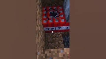 INSANE TNT TREE TRAP! #minecraft #minecrafttraps #minecraftbuilding #tnt #redstone #minecraftshorts