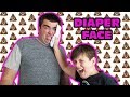 Youtube Thumbnail Kid Temper Tantrum Puts FAKE Poopy Diaper In Daddy's Face As PRANK[ Original ]