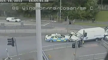 CCTV of deadly hit and run in Cardiff