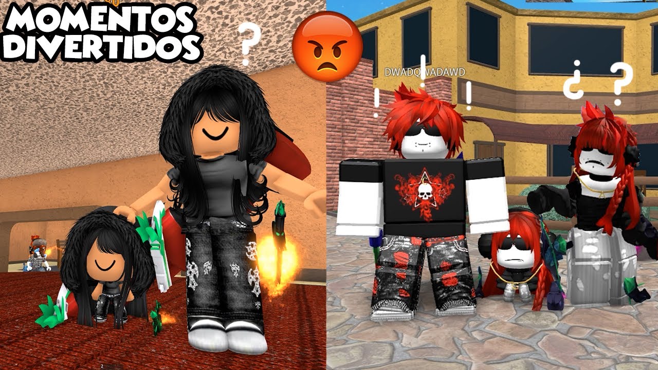 COPIO AVATARES y OUTFITS en SUPER MINI en MURDER MISTERY 2 (MOMENTOS DIVERTIDOS) MM2 Roblox