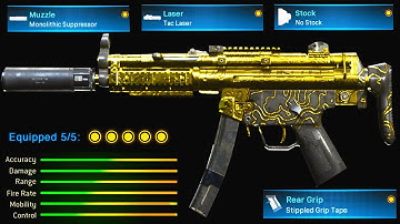 BEST MP5 CLASS FOR SEARCH AND DESTROY! Best MP5 Rushing Class Setup Modern Warfare (20 Snd Kills)