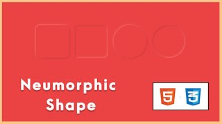 How to create Neumorphism Effect in HTML and CSS | Source Code