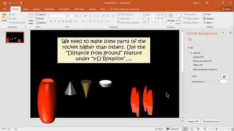 PowerPoint Art: Create an Animated 3D Rocket