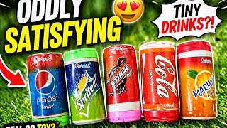 Mini Soft Drinks Unboxing 😍 | Coca-Cola & Marinda Tiny Bottles