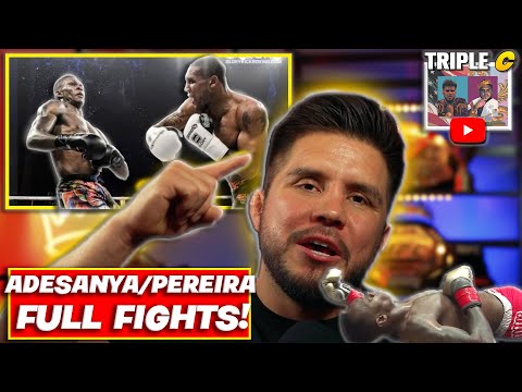 *FULL FIGHTS* Henry Cejudo: I Was WRONG About ADESANYA! Triple C Watches IZZY v PEREIRA For 1st Time