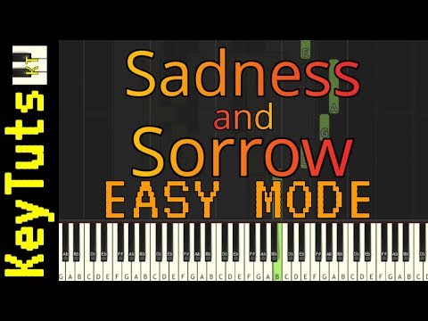 Learn to Play Sadness and Sorrow from Naruto - Easy Mode
