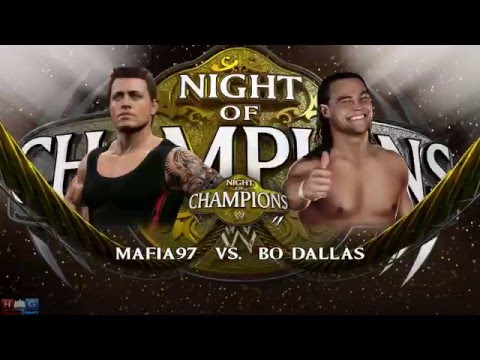 Mafia97 vs Bo Dallas | WWE 2K 15 | PS4 1080P 60FPS Gameplay