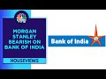 Morgan stanley double downgrades bank of india after its q3 earnings  cnbc tv18