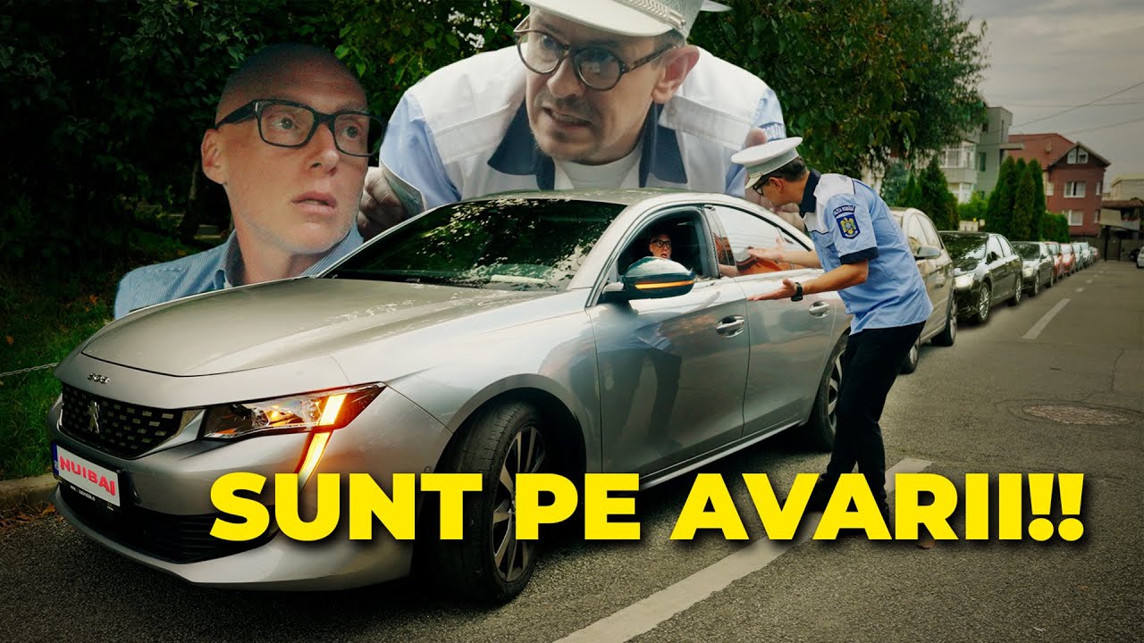 ПОЛИЦИЯ и водитель, попавший на аварию... блокируют движение! 😂👮‍♀️