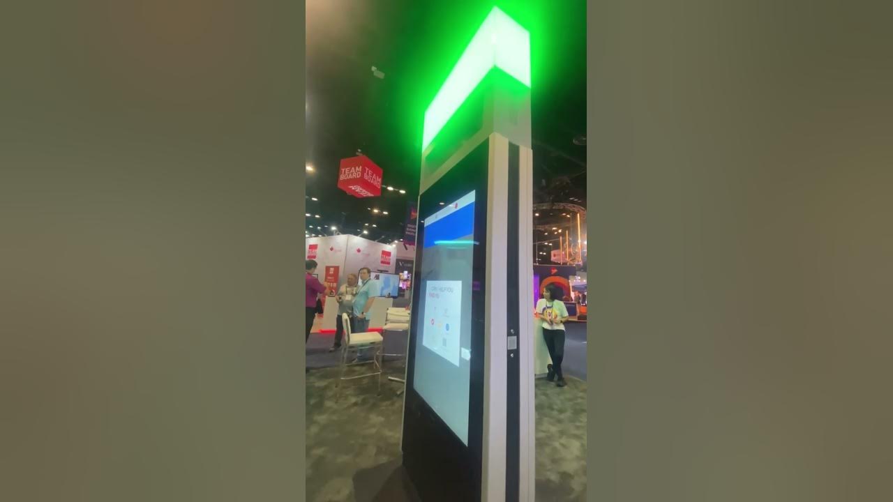 65inch Outdoor Kiosk and LightBox with Environments Sensor YouTube