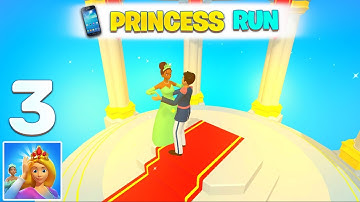Princess Run 3D in All Levels Gameplay iOS, Android Update Trailer Mobile Game Walkthrough P3DUPDATE