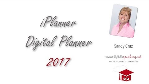iPlanner Digital Planner 2017