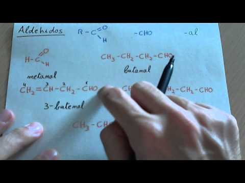 Video: ¿Cuál es la estructura química del butiraldehído?