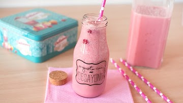 Raspberry Smoothie - Super Easy Raspberry Banana Smoothie Recipe