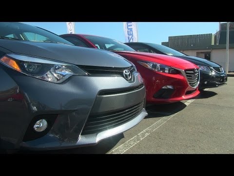 2014 Mazda3 vs Honda Civic vs KIA Forte vs Toyota Corolla Matchup Review