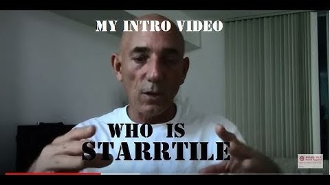 My Intro Video...FINALLY !