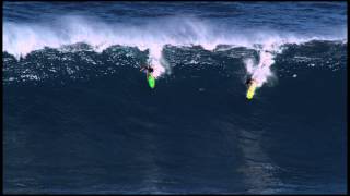 Porcella & Mathews at Jaws - Wipeout of the Year Entry - Billabong XXL Big Wave Awards 2013