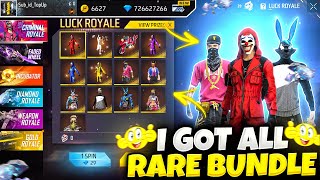 I Got All Red Criminal Bundle In My Subscriber Account And I Used 45,000 Diamond - Garena Freefire