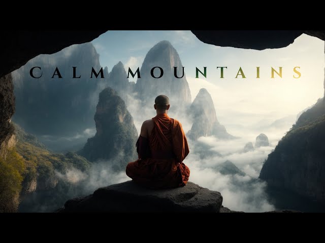 Calm Mountains - Tibetan Healing Relaxation Music - Ethereal Meditative Ambient Music class=