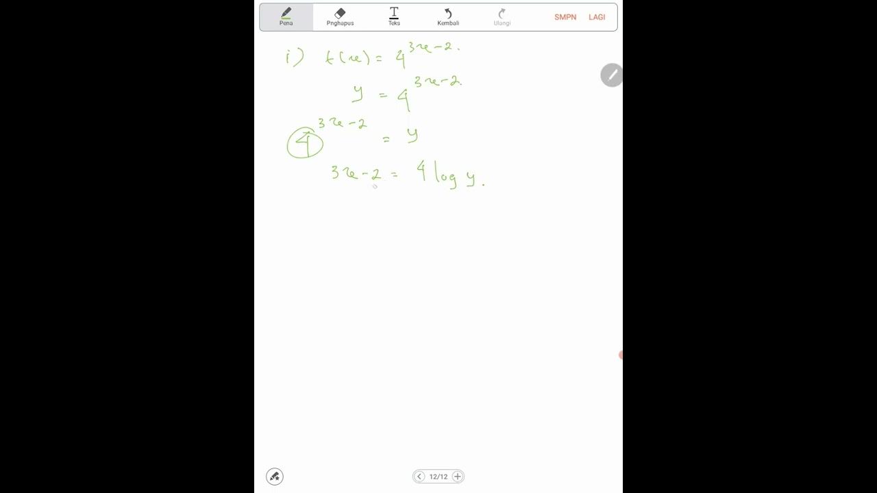 tentukan-invers-t-x-4-pangkat-3x-2-youtube