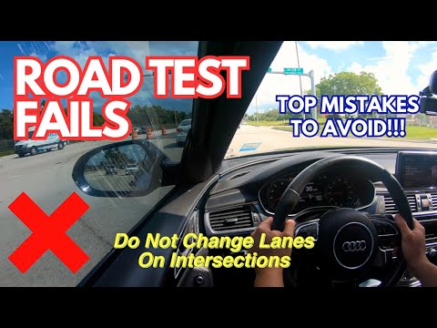 Road Test Fails: Top Mistakes to Avoid and How to Pass Your Driving Exam