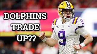 Dolphins Could Trade Up For Joe Burrow