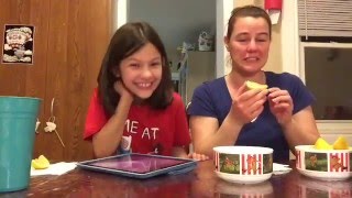 Mommy loses it on camera behind the scenes, laughing so hard