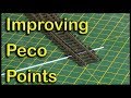 More improvements to Peco points at Chadwick Model Railway. | 74.