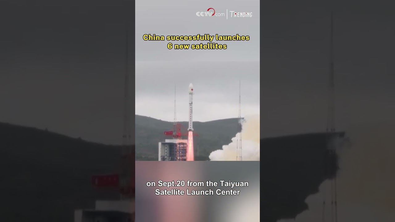 China successfully launches 6 new satellites