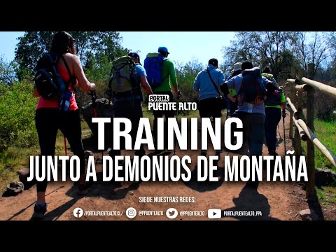 TRAINING JUNTO A DEMONIOS DE MONTAÑA || PORTAL PUENTE ALTO