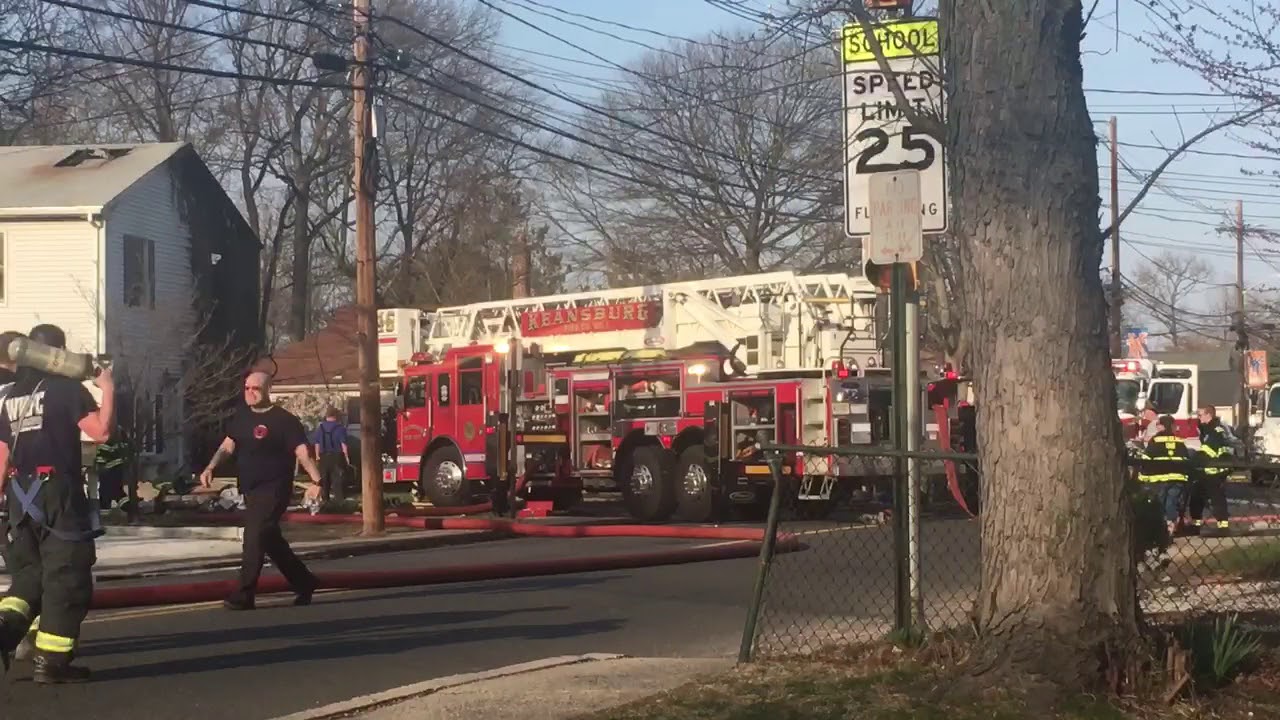 Keansburg Fire Department 21190 on scene of structure fire YouTube