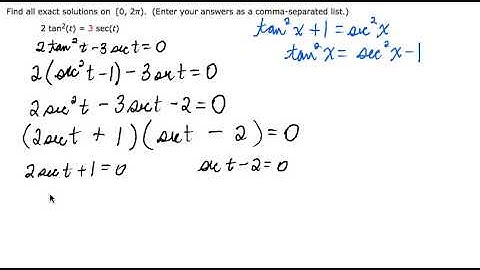 Solving Trig Equation with Pythagorean Identity and Quadratic-Like Factoring