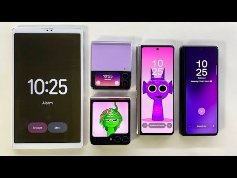Alarm Clock + Timer Samsung Tab A7, Z Flip 5, Z Flip 3, Z Fold 2, Z Fold 3 | Sprunki 