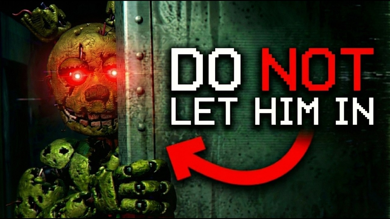 He's. At. The. Door. (FNAF 3 FULL GAME)