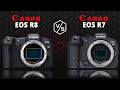 Canon EOS R8 vs Canon EOS R7