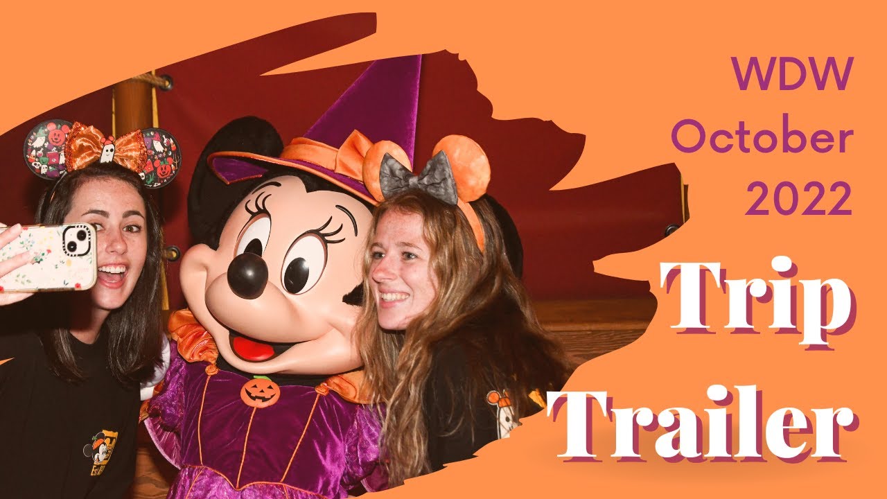 Visiting Walt Disney World for Halloween / WDW Oct '22 Trip Trailer