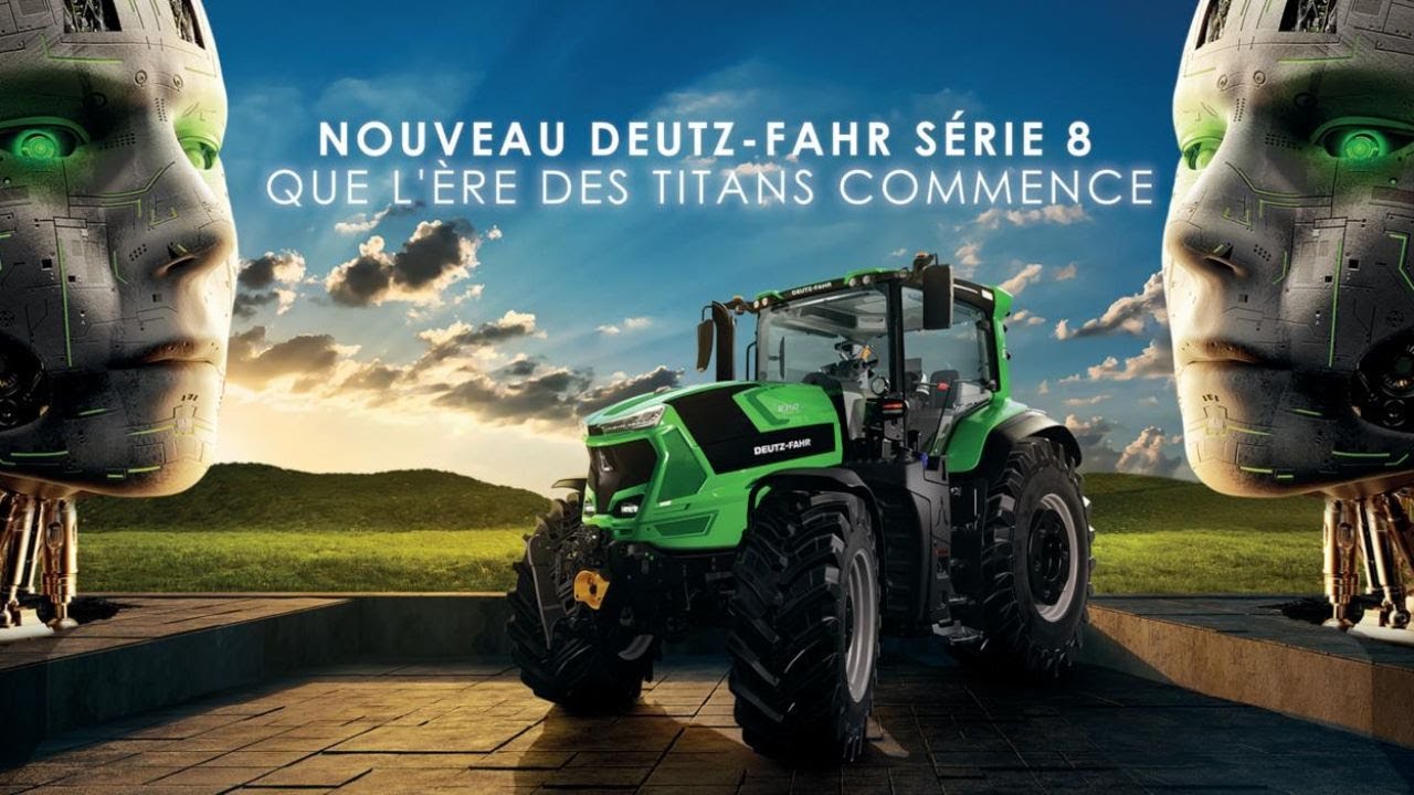 Découvrez la nouvelle Série 8 de DEUTZ-FAHR. Une nouvelle ère pour vos terres commence.