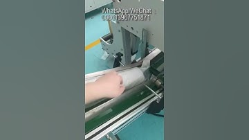 plastic lids counting and packing machine