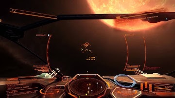 Elite Dangerous: Taking down an Anaconda in Cobra Mk III