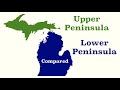 Michigan's Peninsulas: A Comparative Study