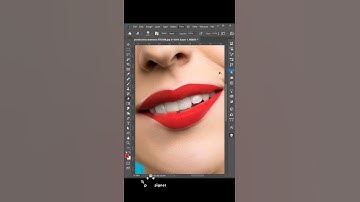 Colour to the Lips in Photoshop  photoshop tutorial