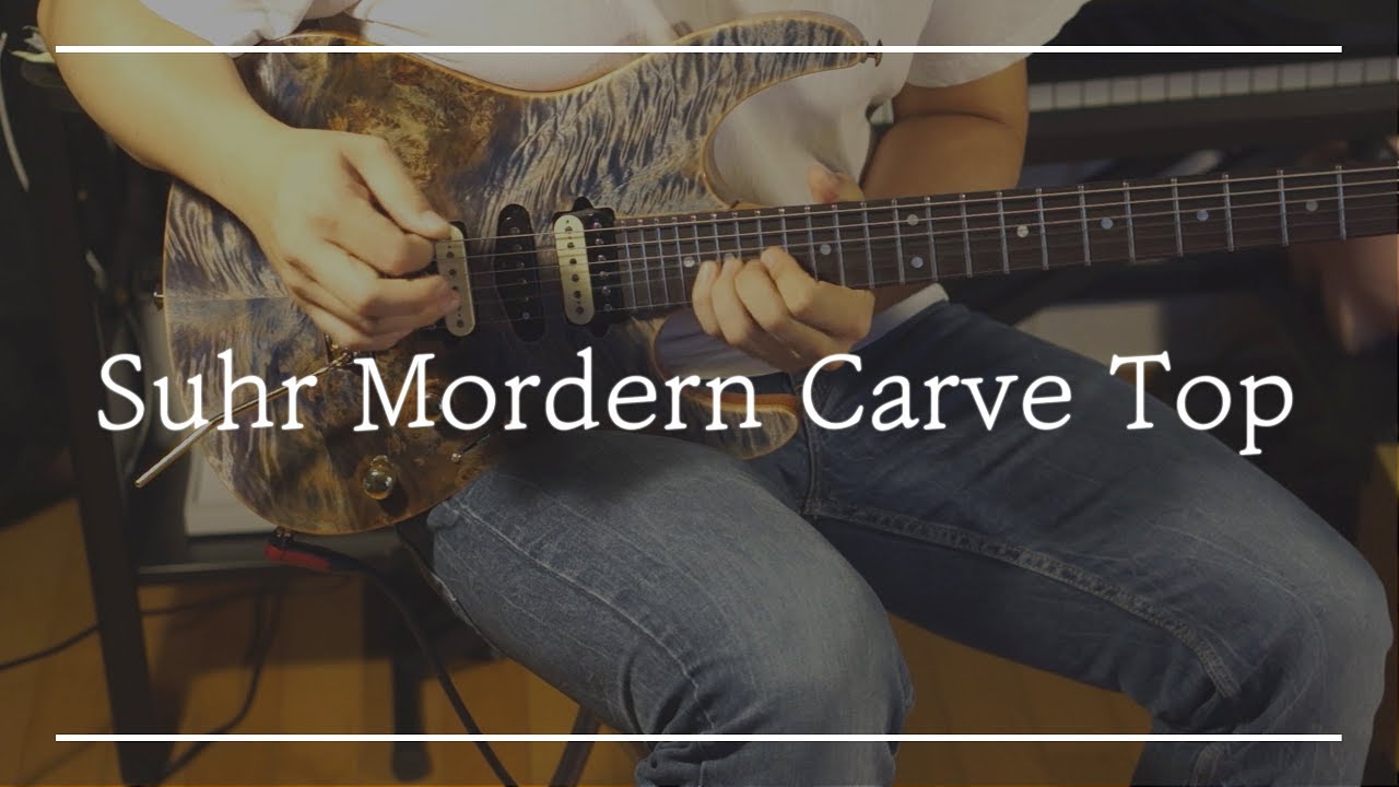 Suhr Mordern Carve Top sound sample.